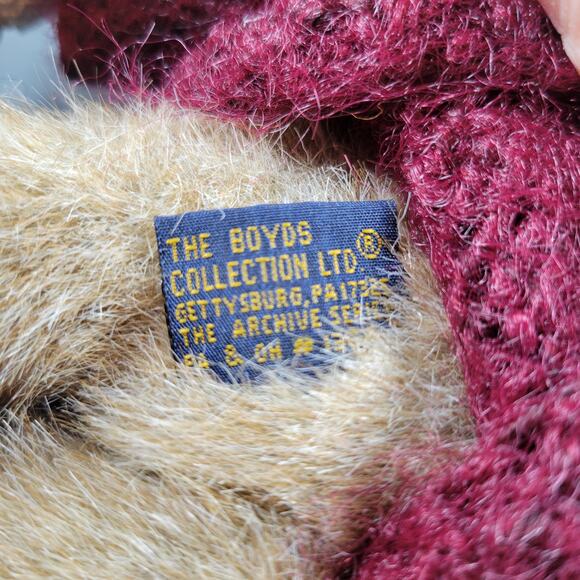 Lot of 6 Boyds Bears Collection Plush Archive Series 1990s Small Teddy Bears - Picture 10 of 16